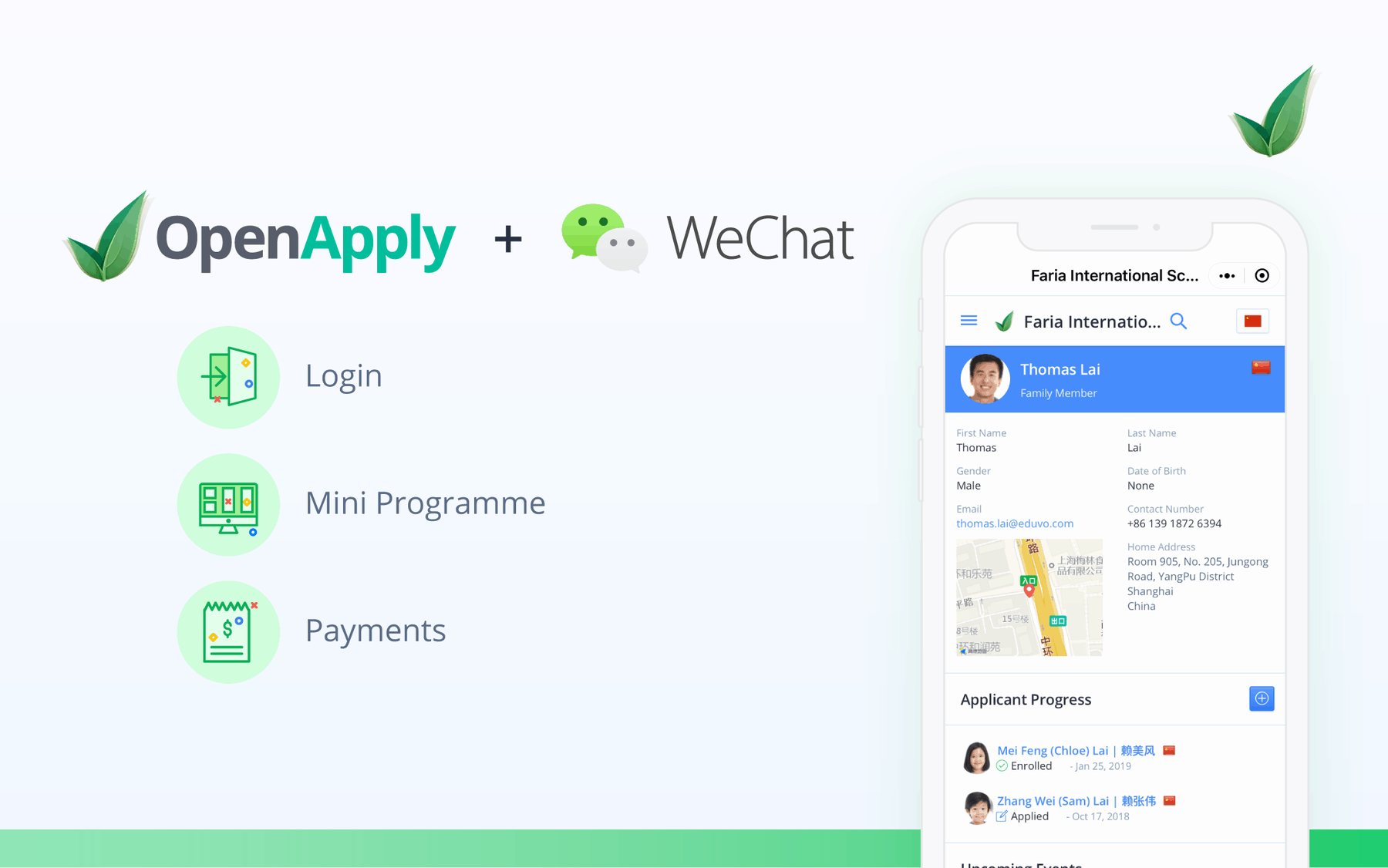Announcing OpenApply Integration with WeChat Mini Programme and WeChat Pay!