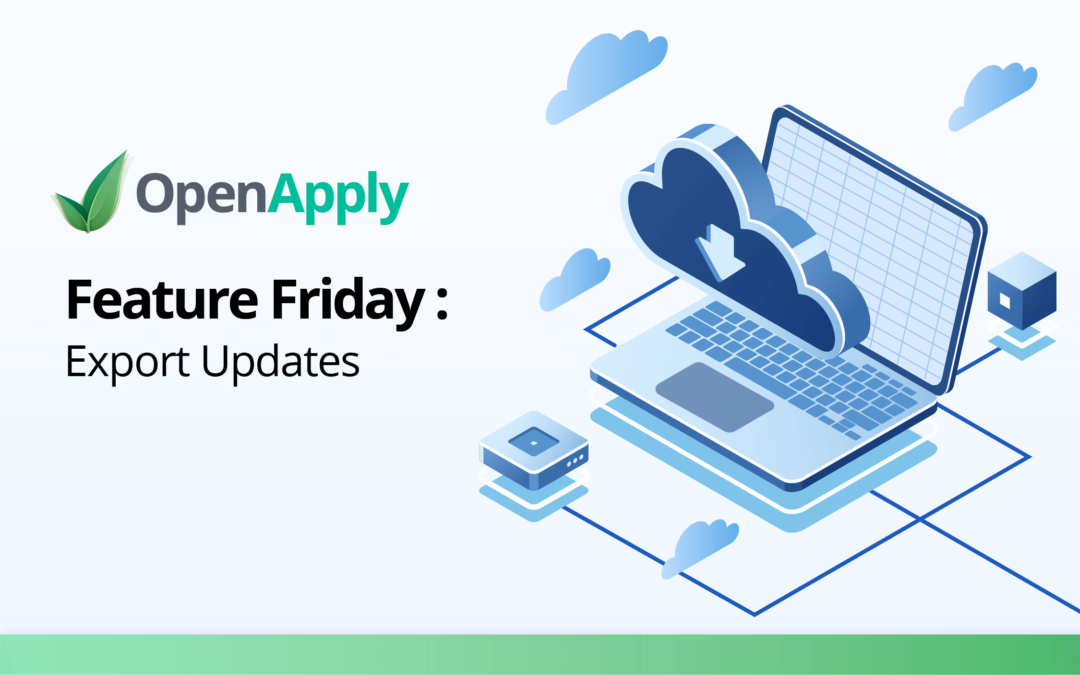 Feature Friday: New Export Updates