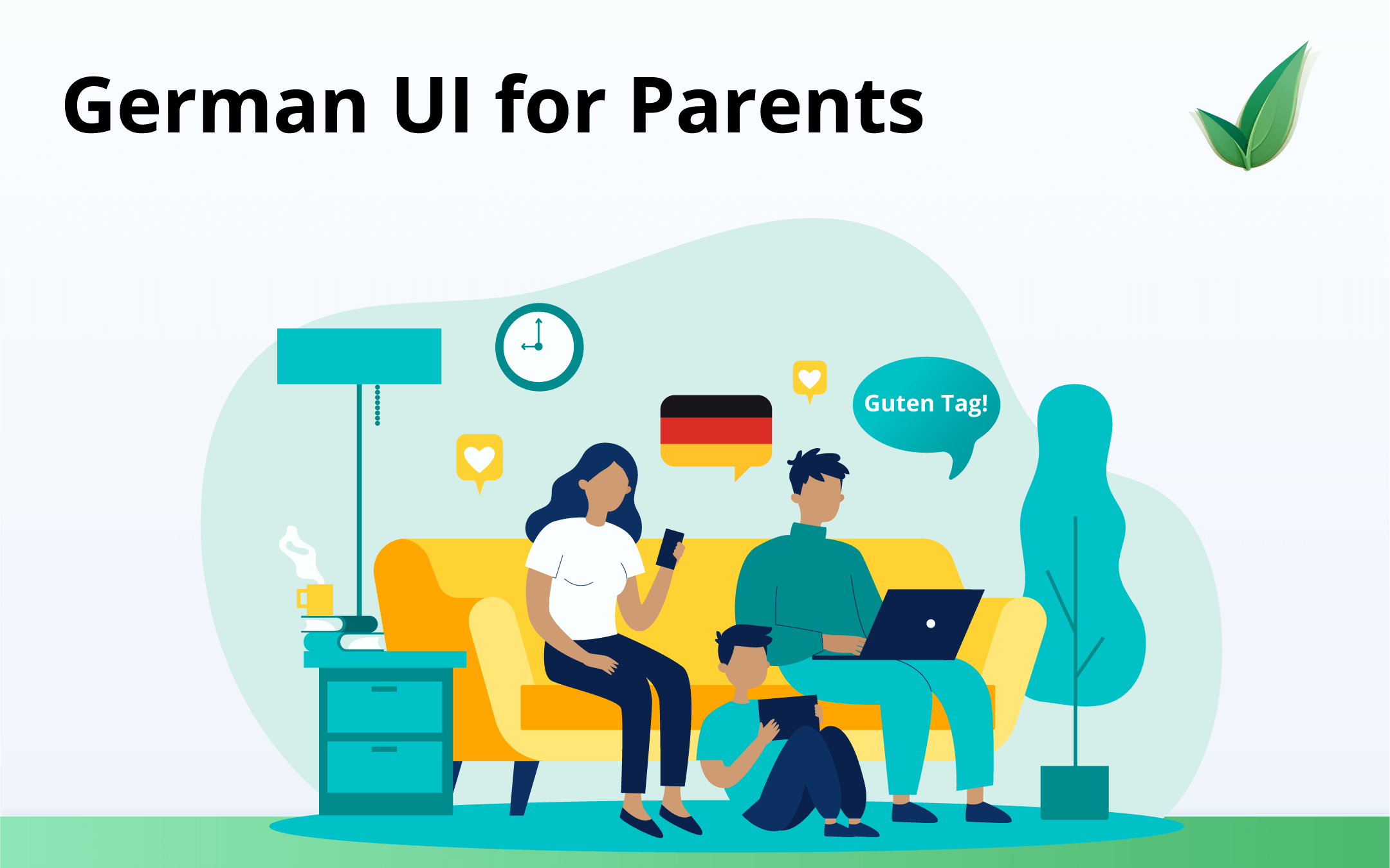 German UI for Parents