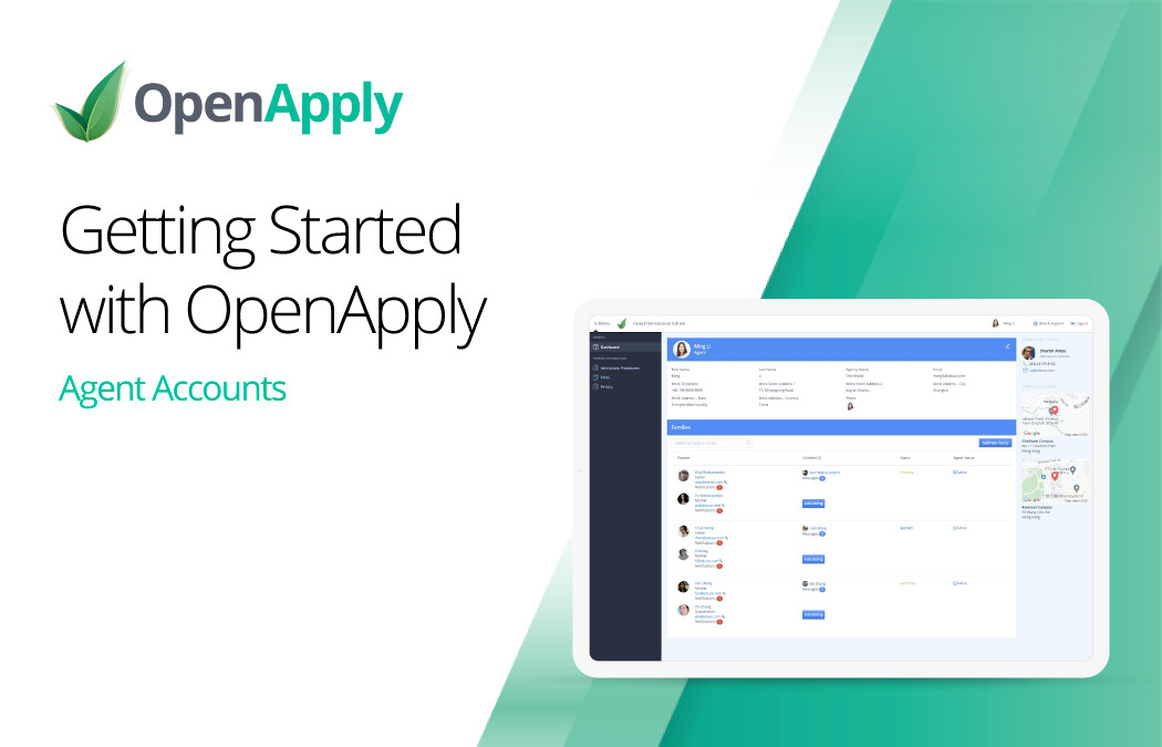 OpenApply招生代理账户快速入门指南